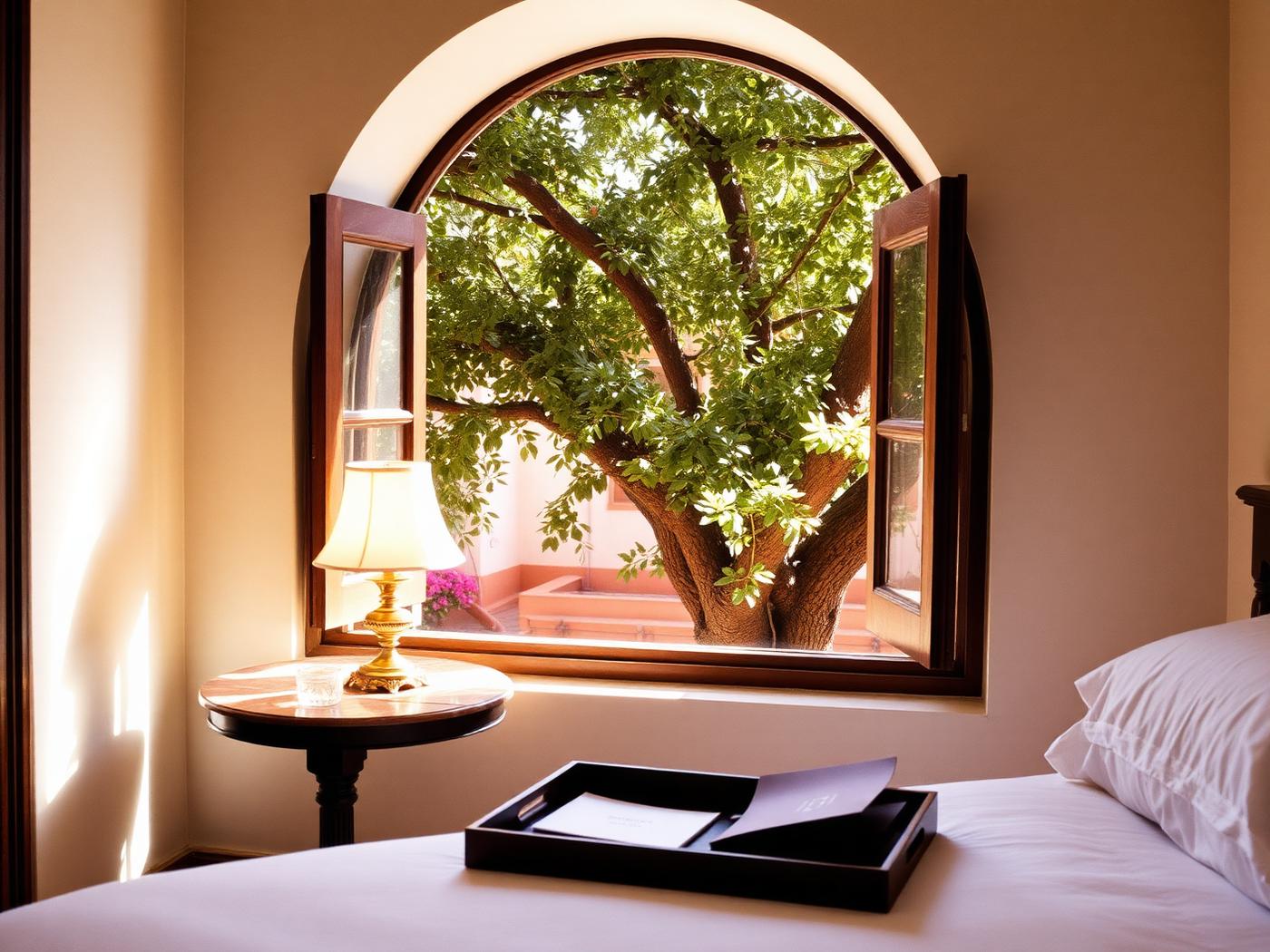Hotel room for dental tourism patients recovering in Delhi, India