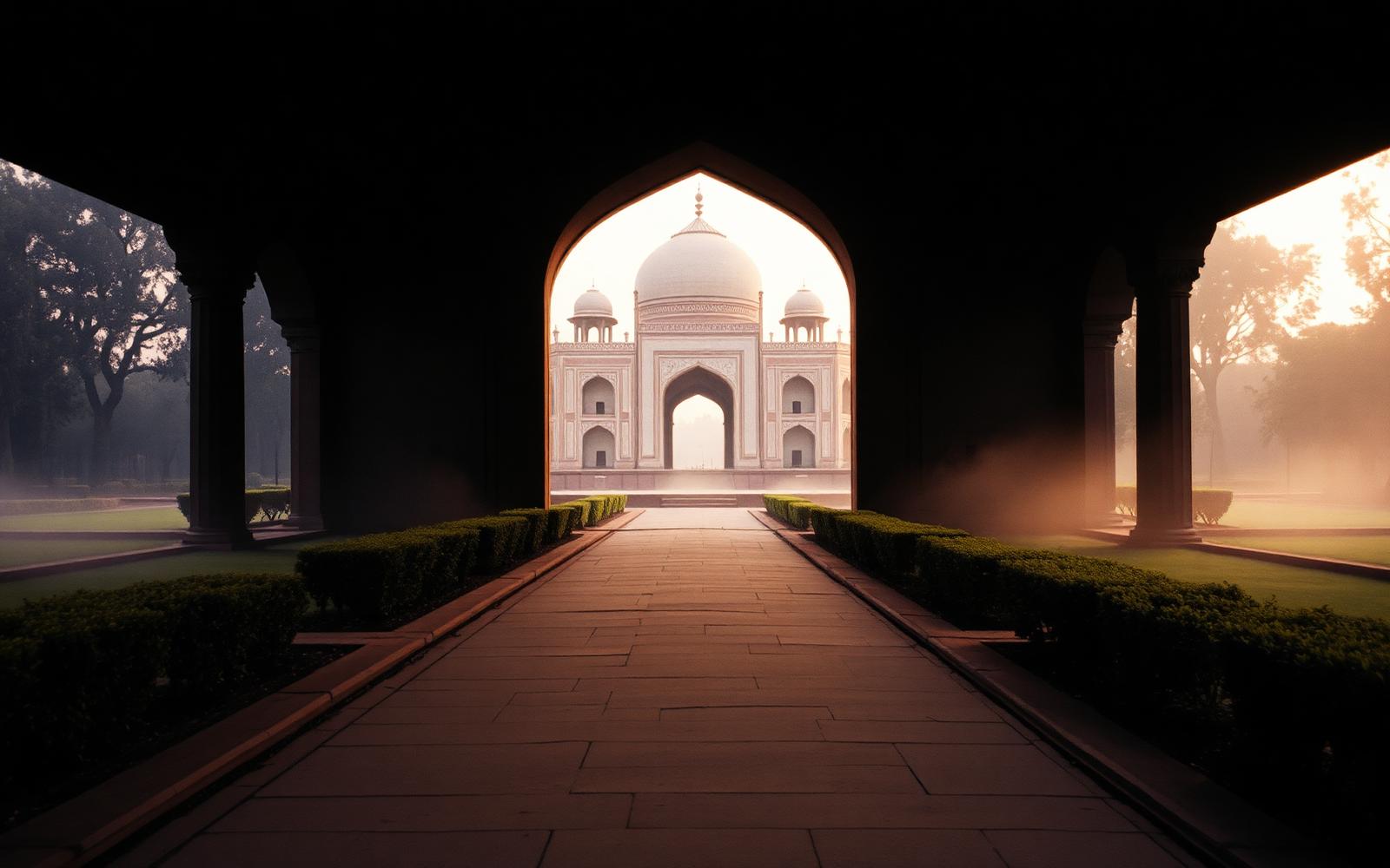 Humayun’s Tomb in Delhi, sightseeing during a dental treatment trip to India